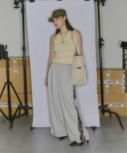 DTYYPE（ドタイプ）の「カットオフ切り替えワークキャップ（キャップ・レディース・ブラック/カーキ・FREE）」の6枚目の写真