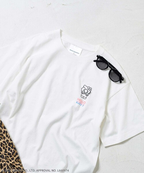 SANRIO/サンリオ 'HELLO KITTY' ロックTシャツ/ハローキティ