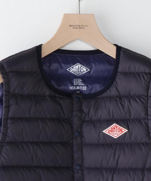 DANTON（ダントン）の「＜DANTON(ダントン）＞ INNER VEST/アウター◆（ダウンベスト・メンズ・ブラック/ネイビー・42/38/40）」の8枚目の写真