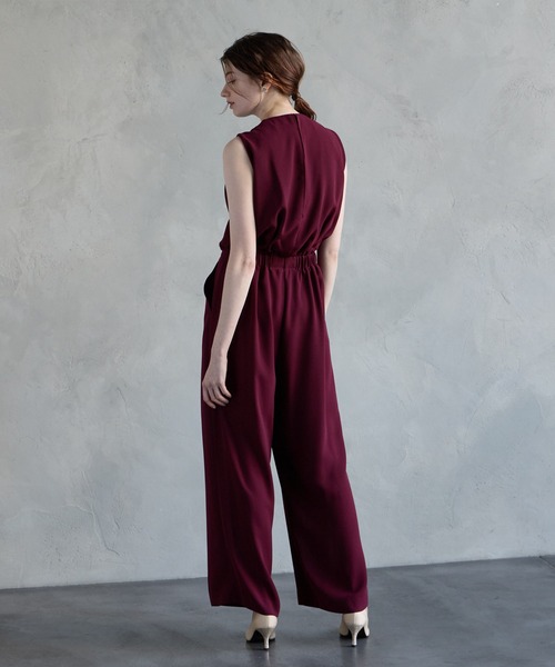 ストレートパンツオールインワンパーティードレス 結婚式 お呼ばれ