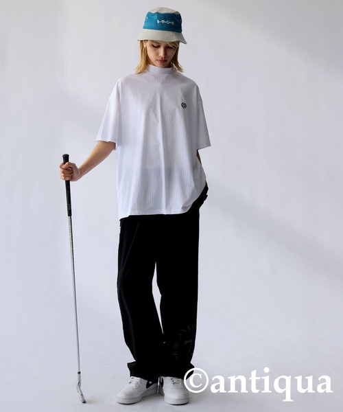 antiqua(アンティカ)の「【STCH】配色ロゴバケットハット(ハット・レディース・ライトグレー/ネイビー・L/M)」の22枚目の写真