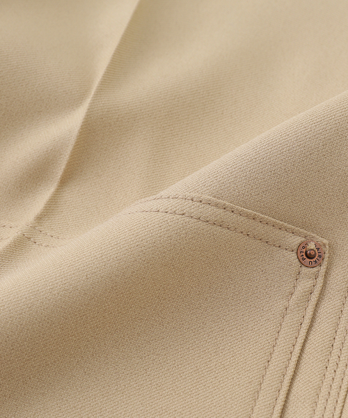 DAIRIKU(ダイリク)の「DAIRIKU / ダイリク Painter Pressed Pants P-5(スラックス・メンズ・ベージュ/ブラック・LARGE/MEDIUM/SMALL)」の3枚目の写真