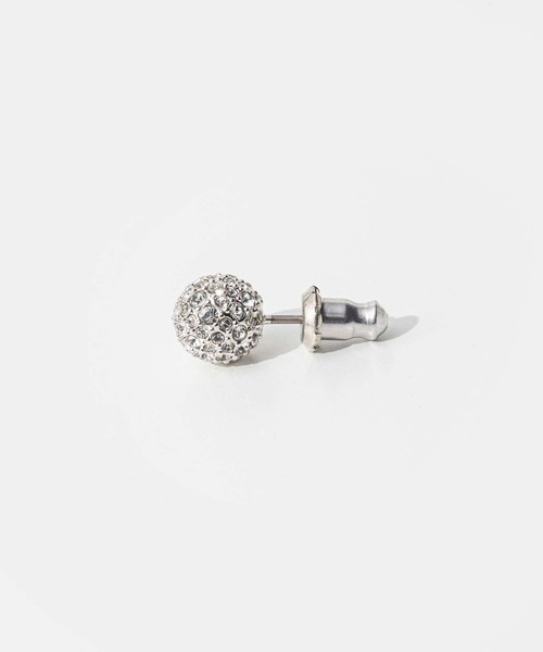 SWAROVSKI(スワロフスキー)の「Swarovski DEXTERA:PE SPHERE CRY/RHS スワロフスキー デクステラ スフィア ピアス(ピアス(両耳用)・レディース・その他・FREE)」の5枚目の写真