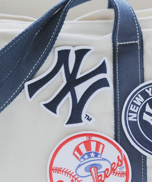 MLB（メジャーリーグベースボール）の「MLB/エムエルビーYANKEES PATCHES ワッペン メジャーリーグ ニューヨーク・ヤンキース（ステッカー/テープ・メンズ・その他1/その他2/その他3・FREE）」の2枚目の写真