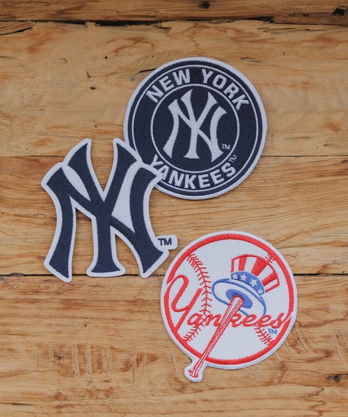 セール】MLB/エムエルビーYANKEES PATCHES ワッペン メジャーリーグ