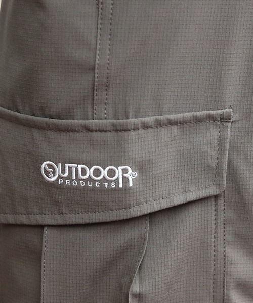 OUTDOOR PRODUCTS(アウトドアプロダクツ)の「OUTDOOR PRODUCTS ストレッチ7分丈カーゴパンツ(カーゴパンツ・メンズ・カーキ/ネイビー/ブラック/グレイッシュベージュ・X-LARGE/MEDIUM/LARGE)」の20枚目の写真