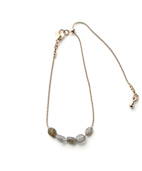 marjour(マージュール)の「COLOR STONE BRACELET(ブレスレット・レディース・ピンク/グレー・FREE)」の7枚目の写真