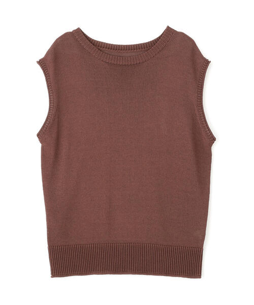 N.(N. Natural Beauty Basic)(エヌエヌナチュラルビューティーベーシック)の「リネンライクオーバーニット(ニット/セーター・レディース・オフホワイト/ブラウン/レッド・MEDIUM)」の18枚目の写真