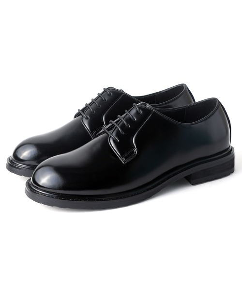 ドレスシューズ・革靴・ビジネスシューズ ^SALT&CHOCOLATE^ Round toe double strap pumps 412411002 8cm2 WEB限定 “timeless shoes” プレーントゥ ポストマンシューズ