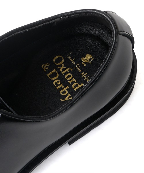 London Shoe Make(ロンドンシューメイク)の「WEB限定 “timeless shoes” プレーントゥ ポストマンシューズ / London Shoe Make Oxford and Derby 9101(ドレスシューズ・メンズ・ブラック・UK6.5/UK7/UK7.5/UK8/UK8.5/UK9/UK9.5)」の8枚目の写真