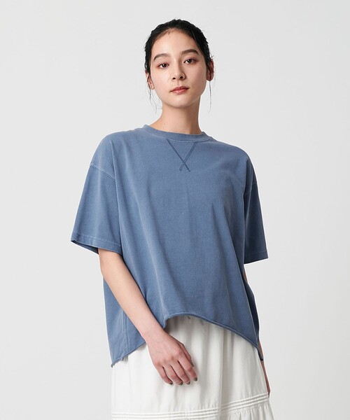 未使用　春　夏　BEAUTY&YOUTH UNITED ARROWS ほぼ新品＊BEAUTY&YOUTH UNITED ARROWS プリーツパンツ青 - メルカリ