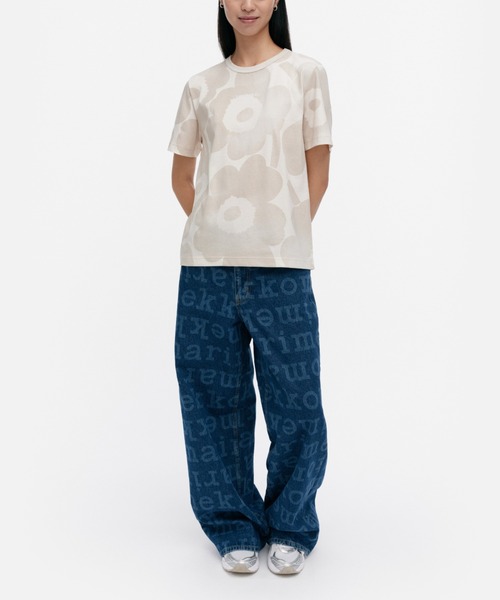 tシャツ 「kioski」 Erna Akvarelli Unikko / t-shirt レディース メンズ kioski】 Erna Akvarelli Unikko / t-shirt（Tシャツ/カットソー