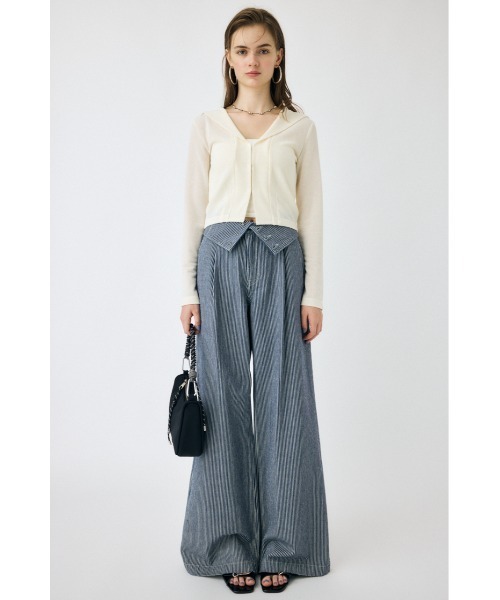 MOUSSY SHEER VELOUR カーディガン マウジー MOUSSY | SHEER VELOUR カーディガン (Tシャツ・カットソー(長袖