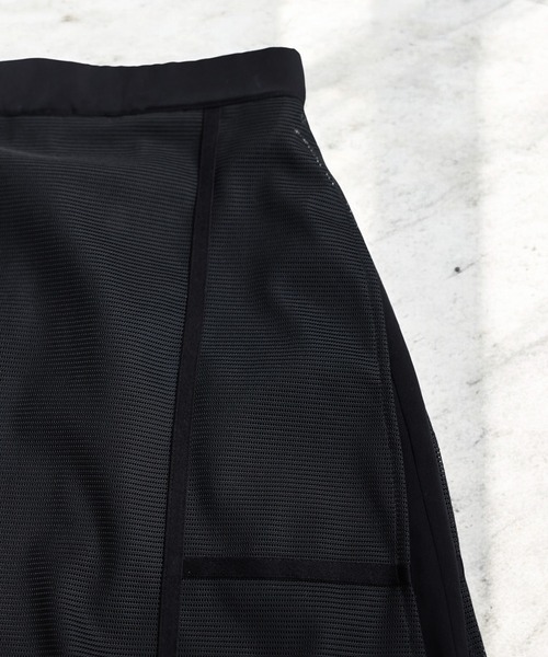 antiqua（アンティカ）の「メッシュ切替 ワイドパンツ（その他パンツ・レディース・ブラック・LARGE/MEDIUM）」の18枚目の写真