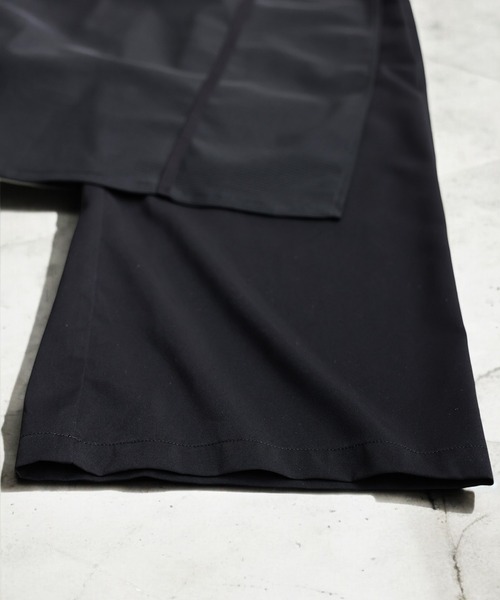 antiqua（アンティカ）の「メッシュ切替 ワイドパンツ（その他パンツ・レディース・ブラック・LARGE/MEDIUM）」の17枚目の写真