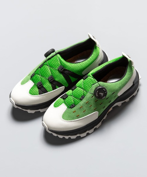 PG（ピージー）の「pg/ピージー　SHOT（スニーカー・メンズ・ブラック/モスグリーン・41/42/43）」の2枚目の写真