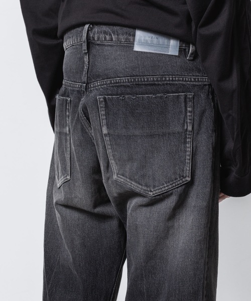 VEIN (ヴェイン)の「13OZ デニム ブーツカット トラウザーズ / 13OZ DENIM BOOT CUT TROUSERS(デニムパンツ・メンズ・ライトインディゴブルー/ダークブラウン/ブラック・1/2/3)」の12枚目の写真
