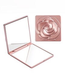 Ein（アイン）の「Ein/ローズモチーフ 両面 メイク コンパクトミラー 鏡（手鏡/メイクミラー）」