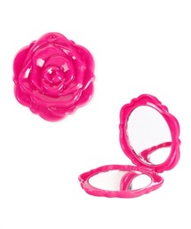 Ein（アイン）の「Ein/ローズモチーフ 両面 メイク コンパクトミラー 鏡（手鏡/メイクミラー）」