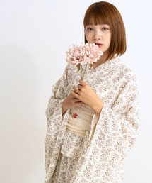 ETERNITY SELECT（エタニティ セレクト）の「ワンピース 浴衣 [マタニティ対応] (ゆかた上下セット) トワルドジュイ柄 レース帯（浴衣）」