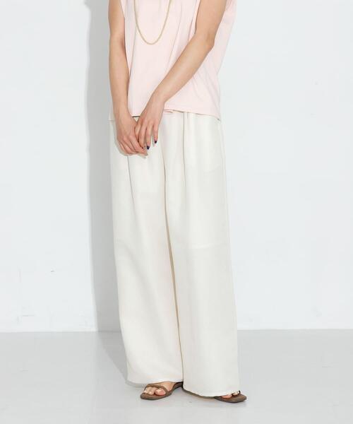 URBAN RESEARCH Sonny Label(アーバンリサーチサニーレーベル)の「メッシュイージーワイドパンツ(その他パンツ・レディース・ベージュ/アイボリー・36/38)」の3枚目の写真