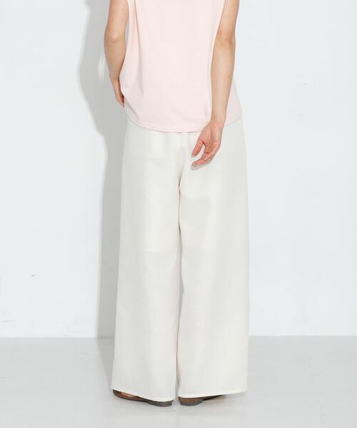 URBAN RESEARCH Sonny Label(アーバンリサーチサニーレーベル)の「メッシュイージーワイドパンツ(その他パンツ・レディース・ベージュ/アイボリー・36/38)」の5枚目の写真