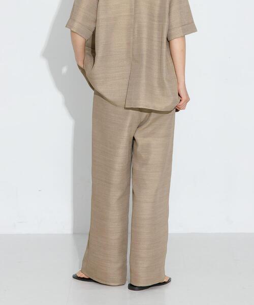 URBAN RESEARCH Sonny Label(アーバンリサーチサニーレーベル)の「メッシュイージーワイドパンツ(その他パンツ・レディース・ベージュ/アイボリー・36/38)」の18枚目の写真