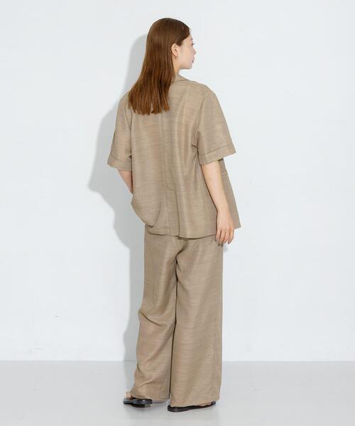 URBAN RESEARCH Sonny Label(アーバンリサーチサニーレーベル)の「メッシュイージーワイドパンツ(その他パンツ・レディース・ベージュ/アイボリー・36/38)」の22枚目の写真