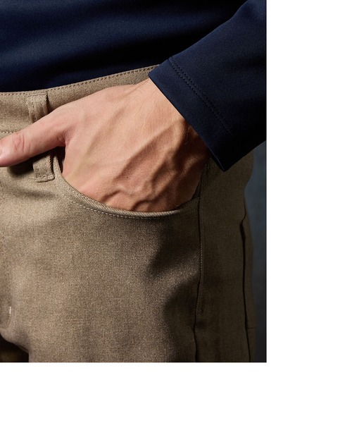 HIDEAWAYS NICOLE（ハイダウェイニコル）の「ウールライク５ポケットパンツ（その他パンツ・メンズ・グレー/ブラック/ベージュ・LARGE/MEDIUM/X-LARGE/SMALL）」の9枚目の写真