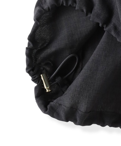 la.f…（ラエフ）の「【WEB限定】バルーンスリーブブラウス≪手洗い可能≫（シャツ/ブラウス・レディース・チャコールグレー/ライトグレー・9号/11号）」の9枚目の写真