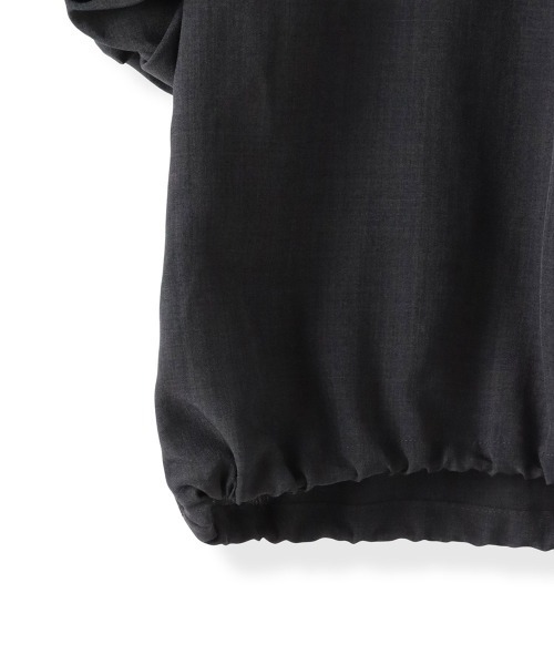 la.f…（ラエフ）の「【WEB限定】バルーンスリーブブラウス≪手洗い可能≫（シャツ/ブラウス・レディース・チャコールグレー/ライトグレー・9号/11号）」の5枚目の写真