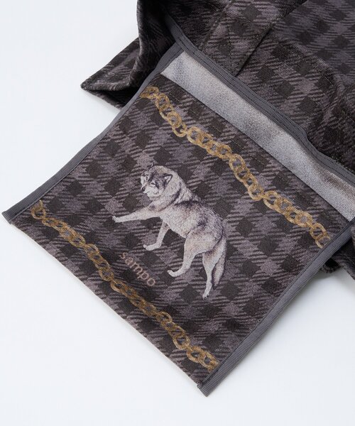 Whim Gazette(ウィムガゼット)の「【Hoaw.×Sampoコラボアイテム】 TOTE(トートバッグ・レディース・グレー/ブラウン・FREE)」の11枚目の写真