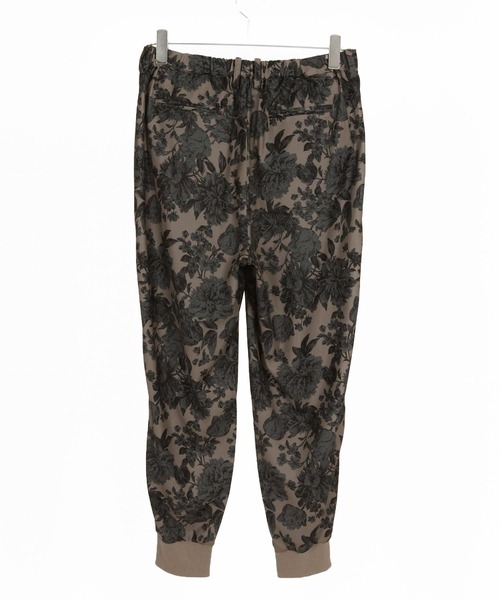 Jih Nunc（ジーヌンク）の「mp13900-フラワー総柄タックリブパンツ（その他パンツ・メンズ・ベージュ/ブラック・L/M/S）」の22枚目の写真