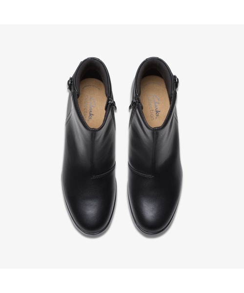 Clarks(クラークス)の「Emily2 Belle / エミリー2ベル(ブラックレザー)(ブーツ・レディース・ブラック・UK4.5/UK4/UK3.5/UK3/UK6/UK5.5/UK5)」の6枚目の写真