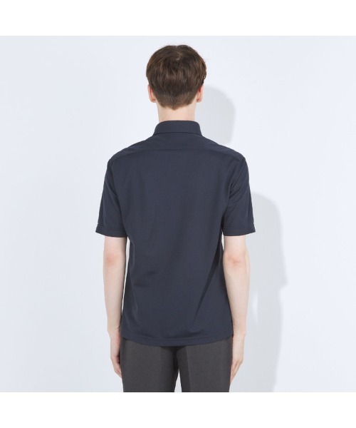 SUIT SELECT(スーツセレクト)の「【WEB限定】【RBC/半袖】カッタウェイビズポロシャツ プルオーバータイプ/4S(ポロシャツ・メンズ・ブラック/ネイビー系/グレー・SMALL/MEDIUM/LARGE/X-LARGE)」の21枚目の写真