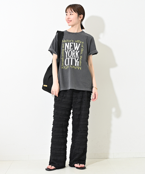 WEB限定/追加》フリルカットパンツ（その他パンツ）｜SLOBE IENA