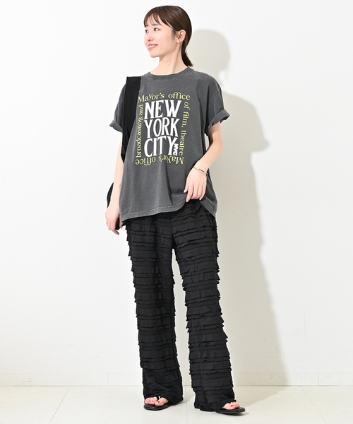 WEB限定/追加》フリルカットパンツ（その他パンツ）｜SLOBE IENA