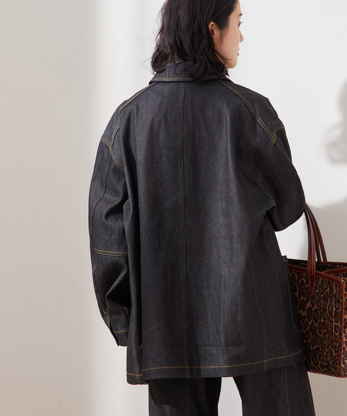 ジャーナルスタンダードレサージュ　デニムカバーオール デニムカバーオール | ジャーナルスタンダード レサージュ