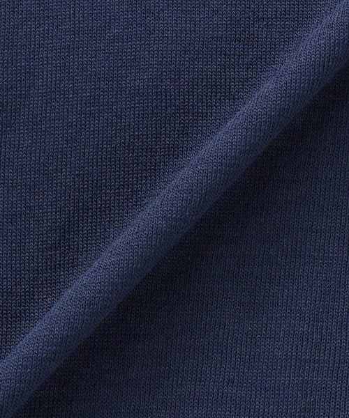 TOKYO SHIRTS（トウキョウシャツ）の「ハイゲージ Vネックカーディガン（カーディガン/ボレロ・レディース・ネイビー/ブラウン・M/L/LL）」の3枚目の写真