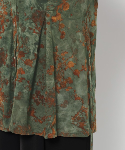 HARE(ハレ)の「オパールシアータイトシャツ(HARE)(シャツ/ブラウス・レディース・ブラック/グリーン・FREE)」の8枚目の写真