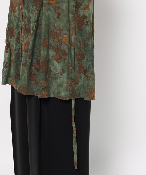 HARE(ハレ)の「オパールシアータイトシャツ(HARE)(シャツ/ブラウス・レディース・ブラック/グリーン・FREE)」の9枚目の写真