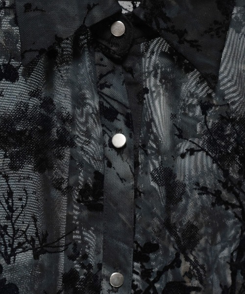 HARE(ハレ)の「オパールシアータイトシャツ(HARE)(シャツ/ブラウス・レディース・ブラック/グリーン・FREE)」の3枚目の写真