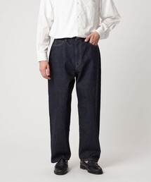 ビューティーアンドユーススティーブンアラン　Ｌサイズ　13.5オンス Steven Alan＞ 13.5oz デニム リベット 5ポケット バギー