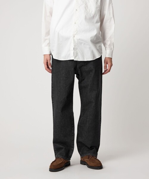 Steven Alan（スティーブンアラン）の「＜Steven Alan＞ 13.5oz デニム 5ポケット バギー テーパード パンツ（デニムパンツ・メンズ・ロイヤルブルー/ダークグレー/ブラック/ネイビー・30inch/32inch/33inch/31inch/34inch）」の3枚目の写真