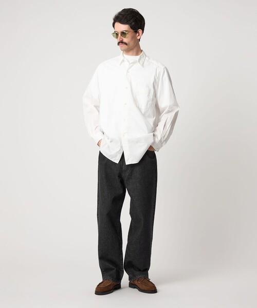 Steven Alan（スティーブンアラン）の「＜Steven Alan＞ 13.5oz デニム 5ポケット バギー テーパード パンツ（デニムパンツ・メンズ・ロイヤルブルー/ダークグレー/ブラック/ネイビー・30inch/32inch/33inch/31inch/34inch）」の16枚目の写真