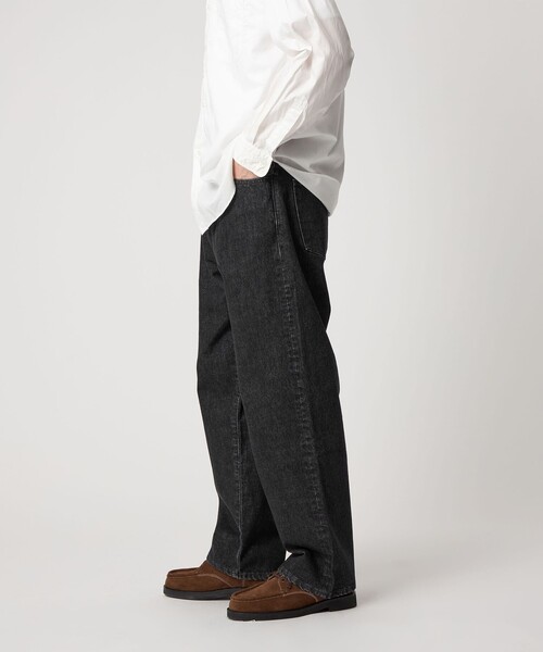 Steven Alan（スティーブンアラン）の「＜Steven Alan＞ 13.5oz デニム 5ポケット バギー テーパード パンツ（デニムパンツ・メンズ・ロイヤルブルー/ダークグレー/ブラック/ネイビー・30inch/32inch/33inch/31inch/34inch）」の18枚目の写真