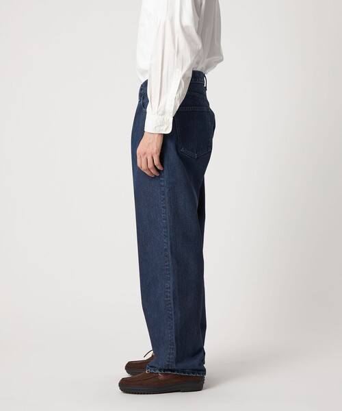 Steven Alan＞ 13.5oz デニム 5ポケット バギー テーパード