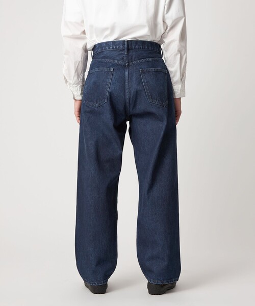 Steven Alan＞ 13.5oz デニム 5ポケット バギー テーパード