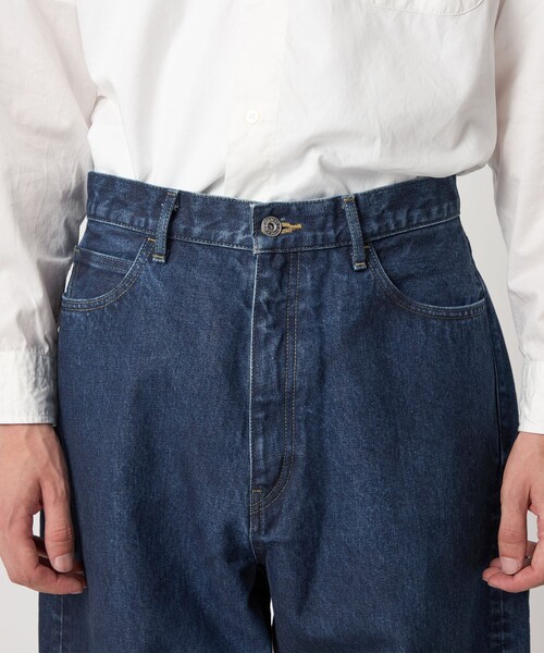 Steven Alan＞ 13.5oz デニム 5ポケット バギー テーパード