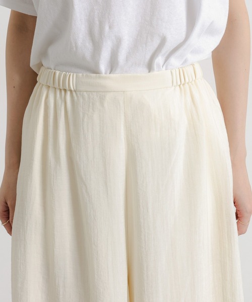 studio CLIP（スタディオクリップ）の「シアーフレアスカーチョ[プチサイズあり]（その他パンツ・レディース・ブラウン/ピンク/アイボリー・PF/FREE）」の12枚目の写真
